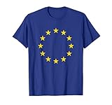 Europa / Europäische Union - EU-Flagge auf T-Shirt T-S