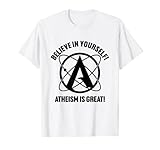 Antireligions-Atheismus-atheistisches Symbol T-S