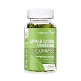 Gummibärchen aus Rohem Apfelessig - mit Ungefiltertem Naturessig - Fruchtgummi Alternative zu Apfelessig-Kapseln, Pillen, Tabletten - Nahrungsergänzungsmittel für Männer & F