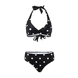 PMJAdd8s4 Bikini Damen Push Up Sexy Bikini Schwangerschaft Badeanzug Shape Damen Bügel-Tankini Tankini Oberteil Tankini Schwangerschaft Bikini Push Up Bikini Damen Push Up Für Kleine Brüste Schwarz M