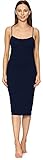 Merry Style Damen Unterkleid Unterrock verstellbare Träger MS10-402 (Navy blau, XL)