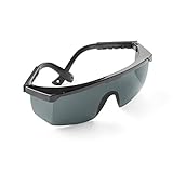 Premium Schutzbrille für UV, HPL/IPL, LED & Rotlicht für zuverlässigen Augenschutz I Geprüfte Qualität nach DIN 166 I verstellbare Brille mit Seitenschutz I Schutz bei Phototherapie & Laserbehandlung…