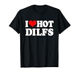 I love Hot Dilfs Lustiges 'I Heart Hot Dilfs' Paar-Set T-S