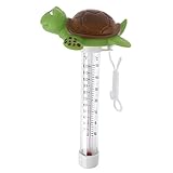 Wenyounge Turtle Shape Thermometer Temperaturmesser Für Schwimmbad Fischteich Bad Wasser Whirlpools Zur Wassermessung