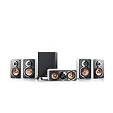 Teufel Ultima 20 Surround 5.1-Set Weiß Heimkino Lautsprecher 5.1 Soundanlage Kino Raumklang Surround Subwoofer Movie High-End HiFi Speak