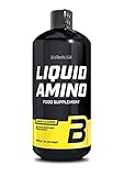 BioTechUSA Flüssiges Amino, Lemon - 1000 ml. 1er Pack(1 x 100 g)