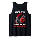 Celin - Born To Be A Gamer - Personalisiert Tank Top