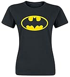 Batman Logo Frauen T-Shirt schwarz L