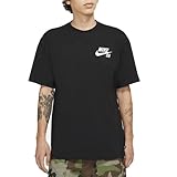 Nike Herren T-Shirt SB Icon Skate Black (Small, s)