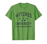 Funny Witches University Salem Massachusetts Hexen Sarcasm T-S
