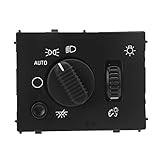 aqxreight Scheinwerfer Dimmer Schalter, Auto Scheinwerfer Scheinwerfer Dimmer Schalter OE 19381535 Ersatz Fit für Silverado 2003-2007