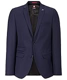 Club of Gents Herren Amf-cliff Anzugjacke, Blau (Blau 62), 102 EU