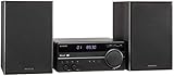 Kenwood M-819DAB DAB+ Micro HiFi-System (DAB+, UKW, CD, USB, Bluetooth Audio-Streaming, Line-In, Kopfhöreranschluss)