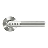 MyRoom S – Elektronische Türklinke mit Code für Innentüren | Digitaler PIN-Code Türgriff | Bluetooth Tür-Schloss steuerbar per App | Tür-Beschlag mit Zahlen-Schloss | Smart-Lock mit Z