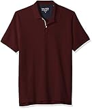 Nautica Herren Classic Short Sleeve Solid Polo Shirt Poloshirt, Royal Burgundy, 3X-Groß