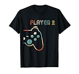 Matching Gamer Couple tee Player 1 Player 2 S