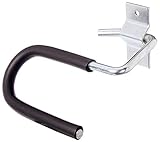 GAH-Alberts 801977 Skihalter | gebogen | galvanisch blau verzinkt | Hakenhöhe 70 mm | Hakenbreite 130