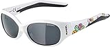 ALPINA Unisex - Kinder, FLEXXY KIDS Sonnenbrille, white flower gloss, O