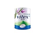 Vitex Eco, HOCHWERTIG BIOLOGISCHE WANDFARBE, Weiß 750ml starke Deckkraft fü