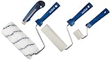 Color Expert Vliestapezierset Vlies-Tapezier-Set Malerset Renovierungsset, Blau, 4-Teilig