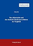 Das chinesische und das deutsche Insolvenzverfahren im Vergleich (Insolvenzrecht in Forschung und Praxis)