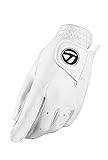 TaylorMade TP Golfhandschuh für Herren, Weiß, Größe M