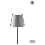 Stehleuchte & Standlampe LED aus Aluminiumguss in Grau NUINDIE IP54 Aluminiumdruckguss Wohnzimmer Flur | 2-flammig