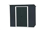 tepro 7477 Metallgerätehaus Pent Roof 6x4