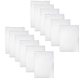 Casa Colori Geschirrtücher - Küchentücher - 100% Baumwolle 12er Set | 50 x 70 cm - Weiß | Trockentuch | Gastronomiebedarf | S