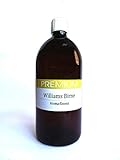 PREMIUM Williams Birne Aroma Essenz 500 ml konzentriert-für SPIRITUOSEN und Lebensmittel, Made in Germany!