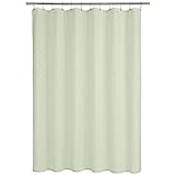 Amazon Basics – Polyester-Duschvorhang Bowery, Sämling, 183 x 200