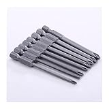 LXNTI 50/8 stücke Schraubendreher Bits Torx Stern Sechskant Spline GLOFT Phillips POZI Hand Werkzeuge Set (Color : 8PCS)