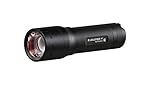 Ledlenser 501046 P7 Professionelle LED-Taschenlampe, schwarz. Auf 450 Lumen aufgerüstet, Hochleistung, Kompakt, Leistungsstark, 1,5 V, 13 x 3,7 x 13