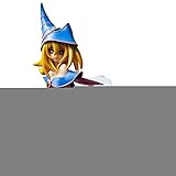 Anime-Figur 17cm Figur Yugioh Duel Monsters Dunkles Magier Mädchen PVC Action Figure Modell Puppe Spielzeug Actionfiguren für Kinder (Color : Wooden Base)