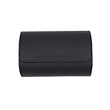 Crazyfly Uhrenrollen-Box, multifunktionale Uhrenrolle, Reise-Etui, Leder-Uhrenrolle, Organizer, Aufbewahrung, Organizer, Geschenk für Männer, Vater und F