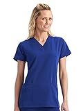 Jockey Scrubs Women's Classic V-Neck Crossover Scrub Top