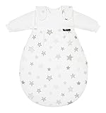 Alvi Baby Mäxchen Original | Babyschlafsack 3-teilig | Alvi Außensack & zwei Innensäcke | Kinderschlafsack mitwachsend & atmungsak