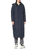 Noa Noa Womens Heavy Outerwear,Long Down Coat, India Ink, 38