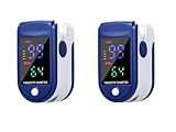 Tendia Oximeter Fingerspitzen Pulsoximeter Messung des Pulses & der Sauerstoffsättigung,Herzfrequenzmesser mit Lanyard OLED-Display Digitale SpO2-Monitorerkennung Mini-Pulsoximeter Auto-Off B