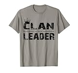 Clan Leader Tee Willkommen bei neuen Mitgliedern Clan Gaming Tee T-S