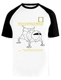 Starbug Manual Service and Repair Baseball T-Shirt Herren Damen Unisex Weiß Rundhals Kurze Ärmel Bio-Baumwolle Tee Men's White S