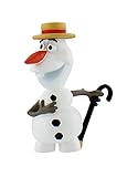 Bullyland 12969 - Spielfigur, Walt Disney Frozen Fever, Olaf mit Hut, ca. 6,5 cm, b