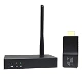 DDMALL Wireless HDMI Extender Sender und Empfänger, USB-Stromversorgung, 60m in Direktverbindung, Volle Hausabdeckung bei Repeater-Verbindung, Full HD 1080P, kompakte Größe, Ultra niedrige L