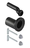 Geberit 405116001 Wand-WC-Anschlussgarnitur, DN 80, etagiert um 2.5