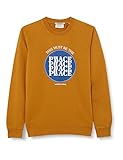 Scotch & Soda Shrunk Jungen Regulafit Artwork Sweatshirt, Harvest Gold 4134, 116