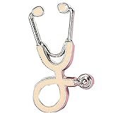 Onsinic Emaille Pin Stethoskop Form Jacke Broschen Revers Schmuck Abzeichen Geschenk Für Mantel Hemd Krag
