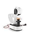 Krups Nescafé Dolce Gusto Infinissima KP1701 Kapsel Kaffeemaschine (für heiße und kalte Getränke, 15 bar Pumpendruck, manuelle Wasserdosierung, 1,2 l Wassertank, Abschaltautomatik) weiß