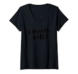 Damen Bonjour Y'All Lustiger französischer Akzent Südamerikanisch Englisch T-Shirt mit V