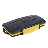 LLSRTE wasserdichte Anti-Schock-Speicherkarten-Etui Box 12 SD + 12 TF-Speicher-Sparkarten-Box-Halter Speicherkarten-Halter mit hoher Kap