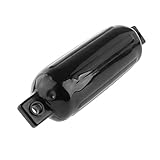 ZhengELE Boot aufblasbarer Stoßfänger Marine Kotflügel PVC Boat Anker Fender Boje Yacht Fenders Stoßfängerboot Zubehör by (Color : Black)